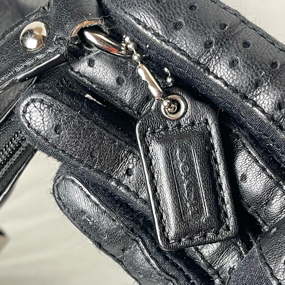 Preloved Vintage y2k Coach Mini Hobo Leather Shoulder Bag - Picture 5 of 16